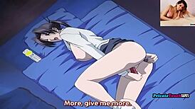 stepmother sneaks taboo fuck with stepson in secret hentai