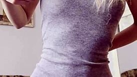 Cute Petite Girl Fingering Her Tight Shaved Pussy Until She Cums!