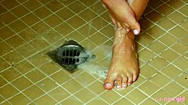 Adorable golden-haired blonde receives intense steamy caress from uncle during casting photoshoot