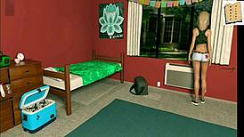 Intense Hentai Action In Being A Dik Chick Route 38.