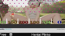 hentai plinko game with sexy anime
