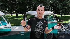 Milfs of Sunville Part 9: College Girl Rides Monster Cock