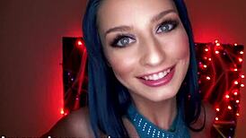 Jewelz Blu Sucks and Fucks Hard for Her Halloween Treat