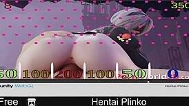 hentai plinko game with sexy anime