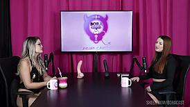 Safada gets naked, pussy licked, wet after talking fetishes.