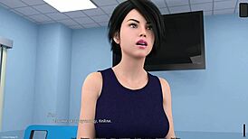 wanna see how this 3d cartoon girlfriend sucks in knockout master part 13?