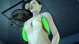 Laura Matsuda Intensely Sucks Monster Cock In Uncensored 3D Hentai With Cum On Face.