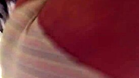 The young gay chub eagerly sucks the dildo before riding it passionately.