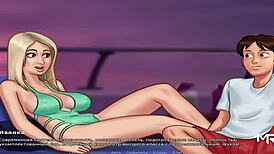 summertimesaga - blowjob on an expensive yacht e3 89