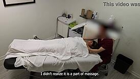 rita white, a plump blonde milf, got pounded during a steamy couples massage