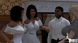 Thick slutty milfs taking huge dicks all weekend, wow! 😍