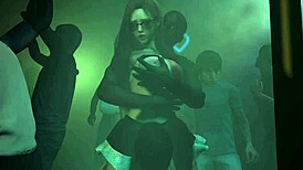 我在俱乐部感觉狂野操热逼3D hentai群交