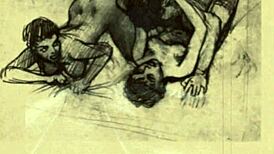 Vintage Drawings Of Antique Anime And Retro Cartoons.