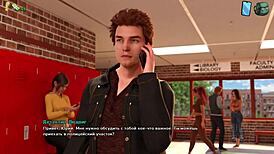 Redhead Slut Fucked Hard in Life in Santa County Part 6