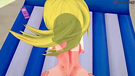 dark magician girl in bikini gets fucked in yu-gi-oh fantasy