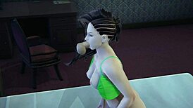 Laura Matsuda Intensely Sucks Monster Cock In Uncensored 3D Hentai With Cum On Face.