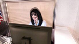 Redhead Slut Fucked Hard in Life in Santa County Part 6