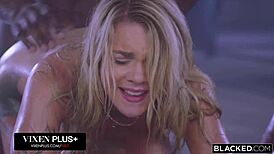 Blacked Iconic Gabbie Gets Double Penetrated in Interracial 4Some