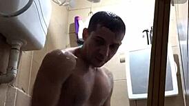 horny gay friend enjoys big monster cock fetish with girlfriend