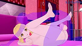 mami tomoe and ashley taylor share intense emotional sex in hentai