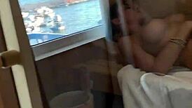 Famous Pornstar Malena Blows Christian Clay in Steamy Sauna