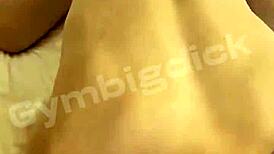 handsome gay asian couple fucks bareback in doggystyle