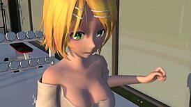 rin and the massage chair