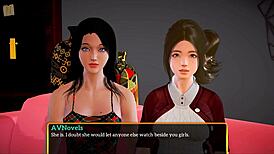 family gets erotic with big asses