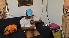 Spying On Neighbour Masturbating, So Hot!