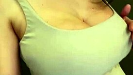 Pregnant Stepmom's Natural Tits Get a Sensual Outdoor Massage