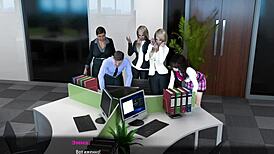 wild anal double slam in fashion business episode 4 part 14