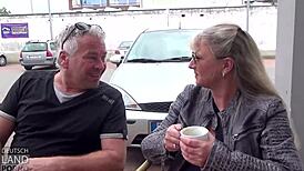 Sabine with Big Bells and Hot Ass - Reinhard, Let's Get It On