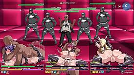 Check out the ruled by rule compilation that features multiple scenes and gameplay from the anime hentai game