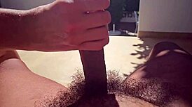 hand job captured in super slow motion outdoors