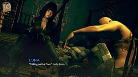 exploring the world of eternum 40 in anime style