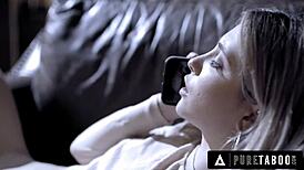 Pure Taboo Babysitter Jane Wilde Caught in Deepthroat Doggy Action