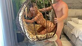 i fucked the beautiful blonde in kitchen, her ass and tits bouncing