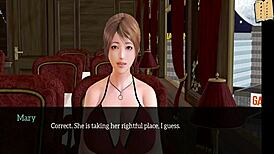 I explore my new family in this erotic anime hentai.