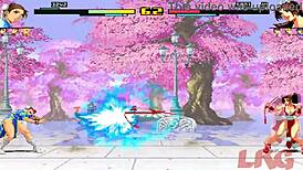 The tqh 0 mai team faces off against the chunli team in a thrilling anime showdown