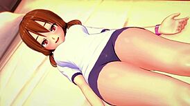 hermanastra wants to fuck in her sports outfit in the infirmary uncensored