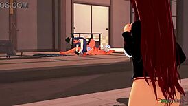 Eris and Roxy Engage in Threesome Action in Mushoku Tensei Full Movie on Sheer FantasyKing3