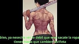 Maki Zenin用伪娘娘炮手淫指导支配