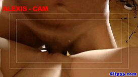 cute british teen feels grandpa's touch in pov stockings