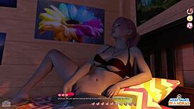 Ep7, busted Belle using her dildo friend to get off! 😳