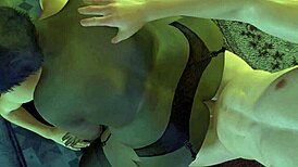 black milf bbw with big round ass takes double penetration hard