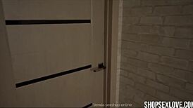 Horny step sister made me lose No Nut November with an oops cum moment.