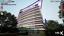 Hey, chubby girl wants a promotion in this anime game! 😊