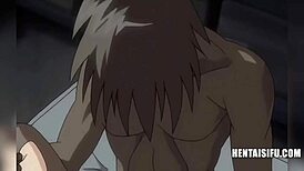 Wanna see freeuse maids in uncensored hentai get facial cum?