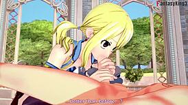 Lucy Heartfilia Sucking Deepthroat 1 Fairy Tail Full Version On Sheer Fantasyking3