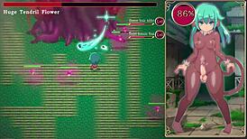 mage kanade's futanari dungeon adventure with creampie